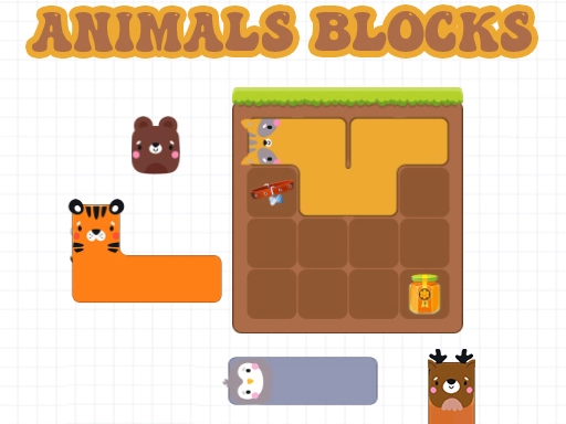 Animals Blocks - Câu đố khối động vật