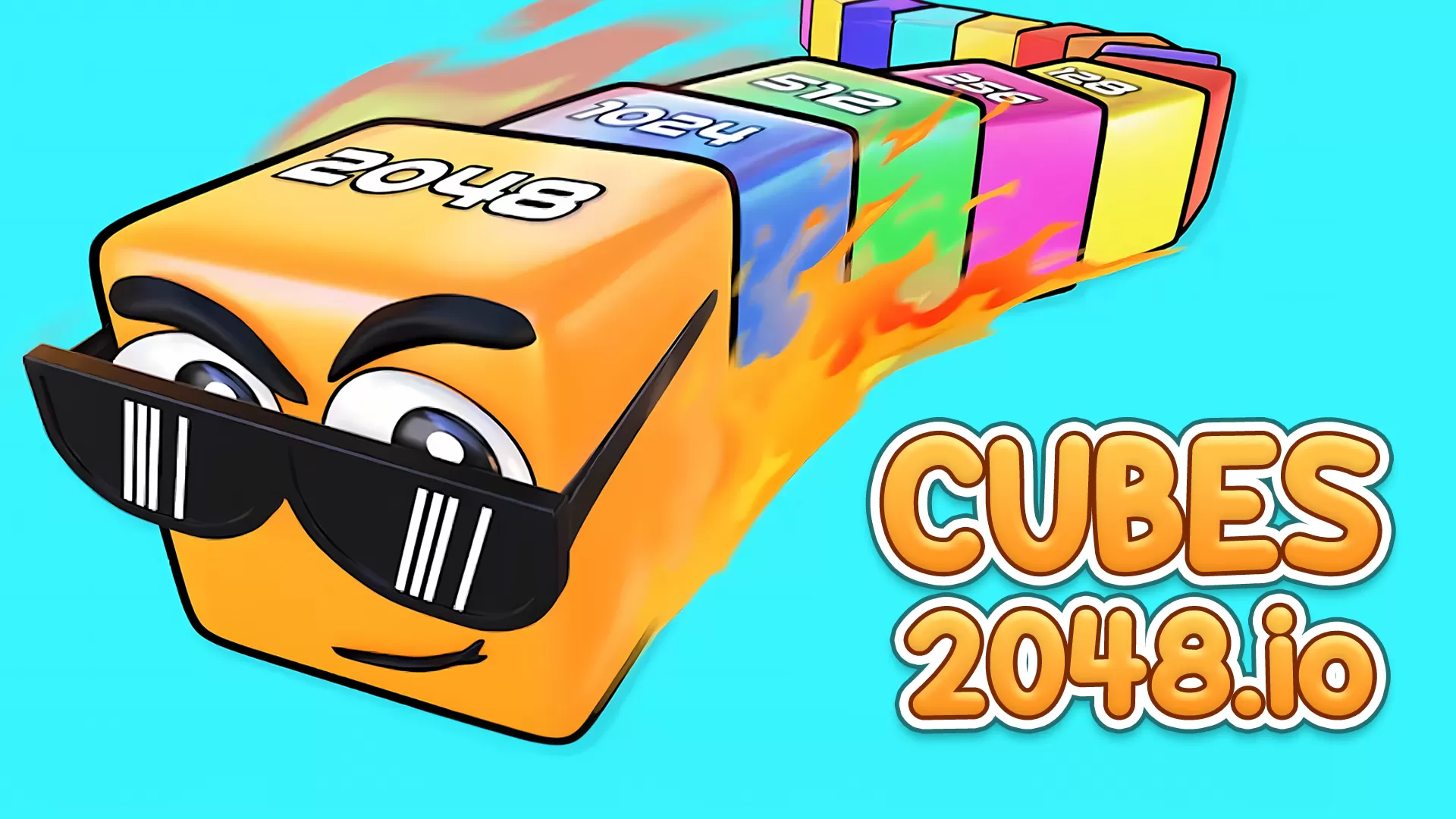 Cubes 2048.io Rắn Săn 2048