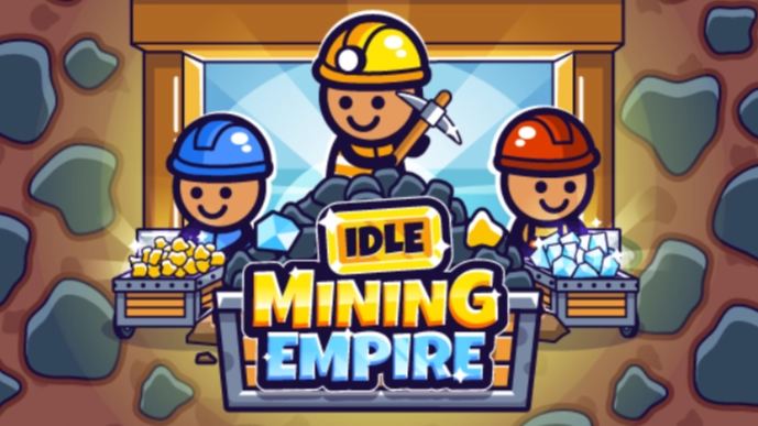Idle Mining Empire: Đào Kim Cương