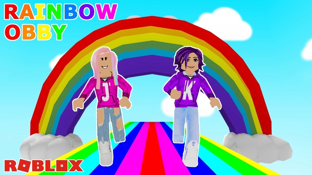 Rainbow Obby - Roblox cầu vồng